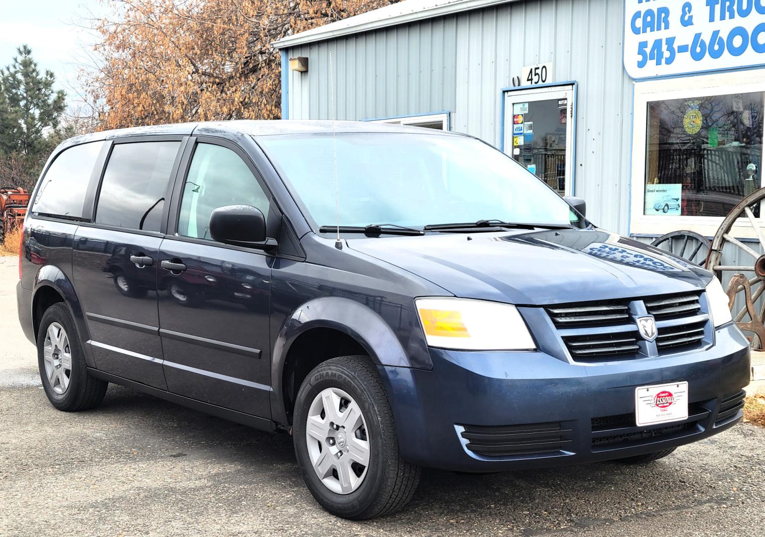 2008 Blue /Gray Dodge Caravan SE (2D8HN44H48R) with an 3.3L V6 engine, Automatic transmission, located at 450 N Russell, Missoula, MT, 59801, (406) 543-6600, 46.874496, -114.017433 - Great Running Mini Van. 3rd Row Seating. Air. Cruise. Tilt. AM FM CD Player. - Photo#7